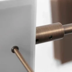 Applique murale Steinhauer Retina LED Bronze, 1 lumière