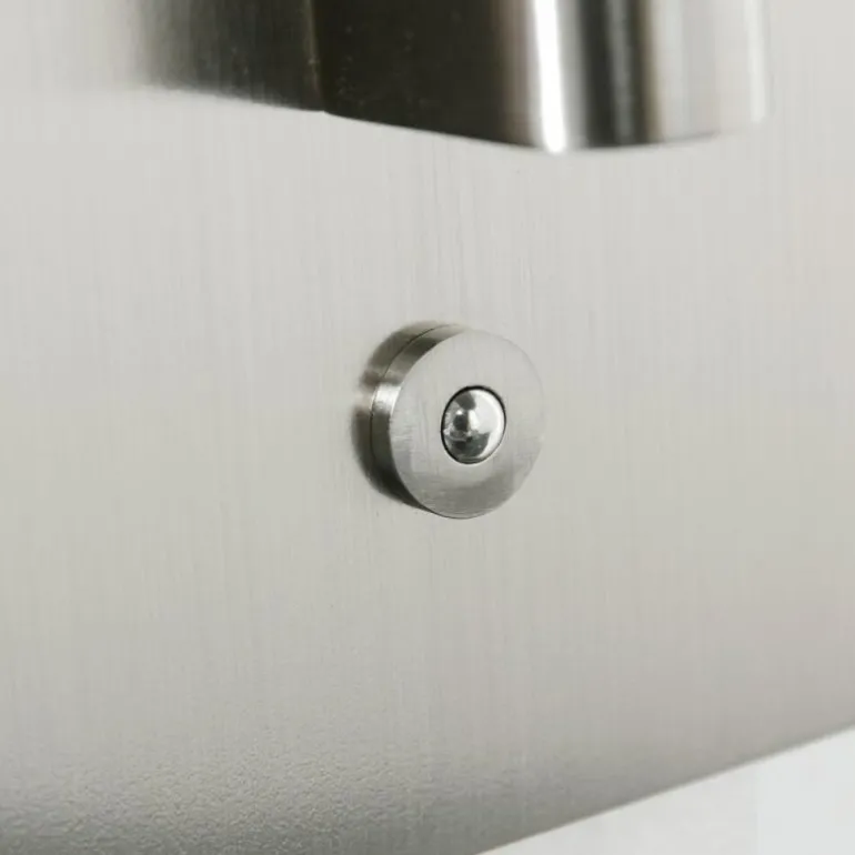 Applique murale Steinhauer Retina LED Acier brossé, 1 lumière