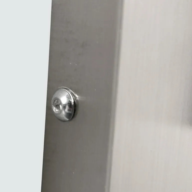 Applique murale Steinhauer Retina LED Acier brossé, 1 lumière