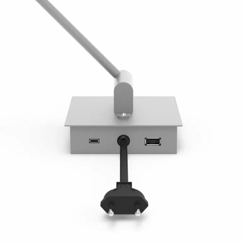 Applique murale Steinhauer Retina LED Acier brossé, 1 lumière