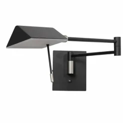 Applique murale Steinhauer Retina LED Noir, 1 lumière