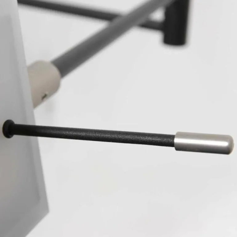 Applique murale Steinhauer Retina LED Noir, 1 lumière