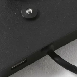 Applique murale Steinhauer Retina LED Noir, 1 lumière