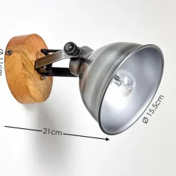 Applique murale Svanfolk Bois clair, 1 lumière