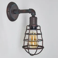 Applique murale Taggia Rouille, 1 lumière