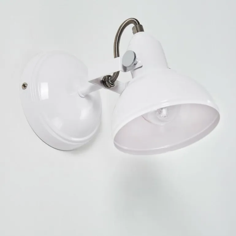 Applique murale Tina Blanc, 1 lumière