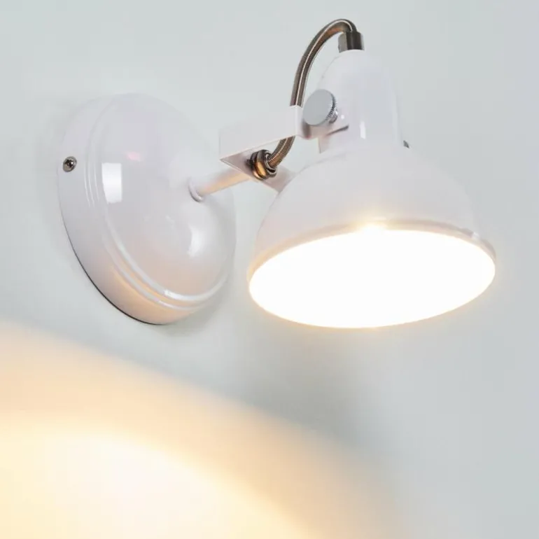 Applique murale Tina Blanc, 1 lumière