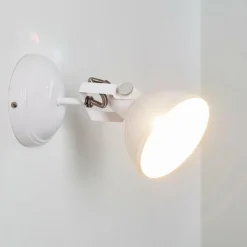 Applique murale Tina Blanc, 1 lumière