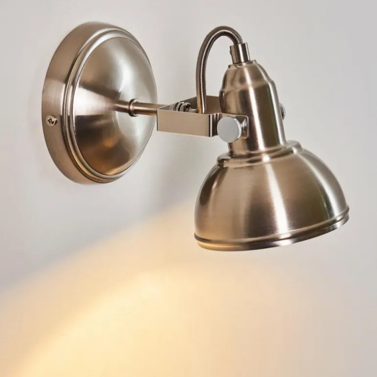 Applique murale Tina Nickel mat, 1 lumière