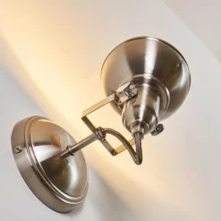 Applique murale Tina Nickel mat, 1 lumière