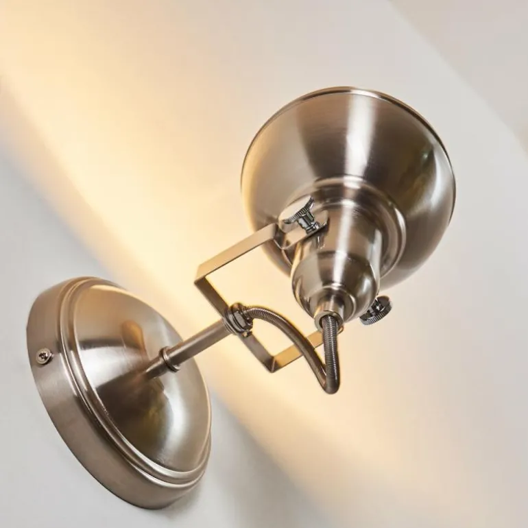 Applique murale Tina Nickel mat, 1 lumière