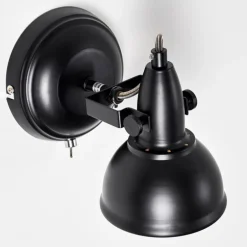 Applique murale Tina Noir, 1 lumière