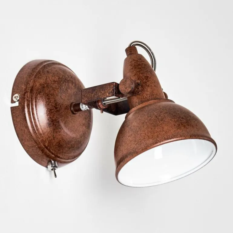 Applique murale Tina Rouille, 1 lumière