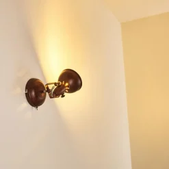 Applique murale Tina Rouille, 1 lumière