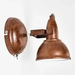 Applique murale Tina Rouille, 1 lumière