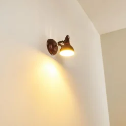 Applique murale Tina Rouille, 1 lumière