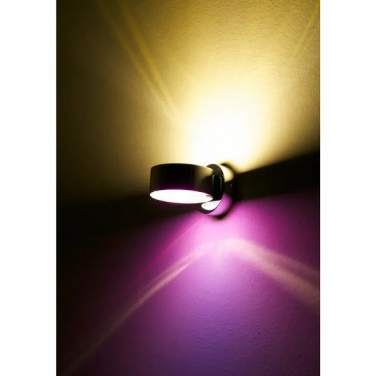 Applique murale Top Light PukWall Chrome, 2 lumières