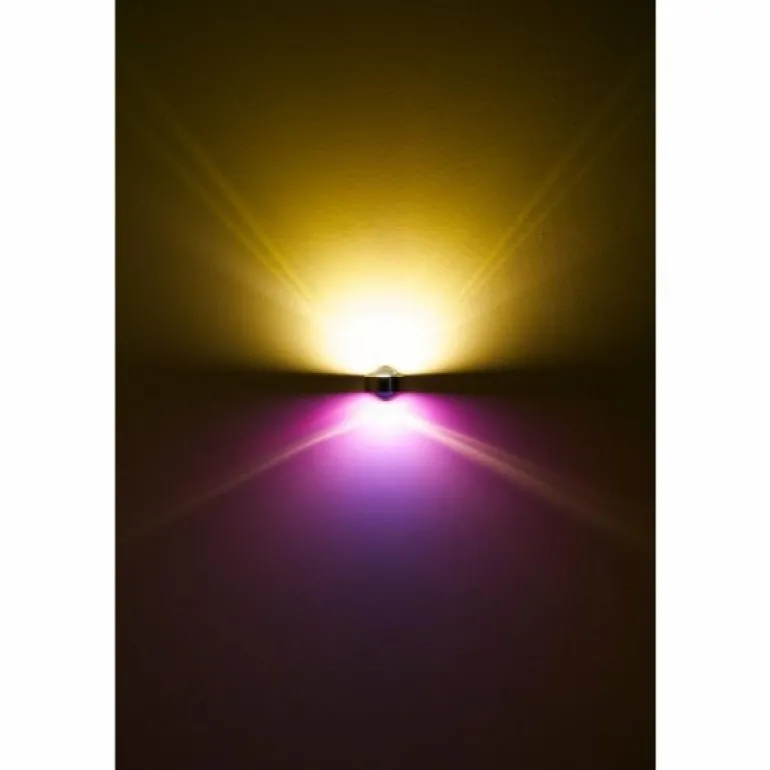 Applique murale Top Light PukWall Chrome, 2 lumières