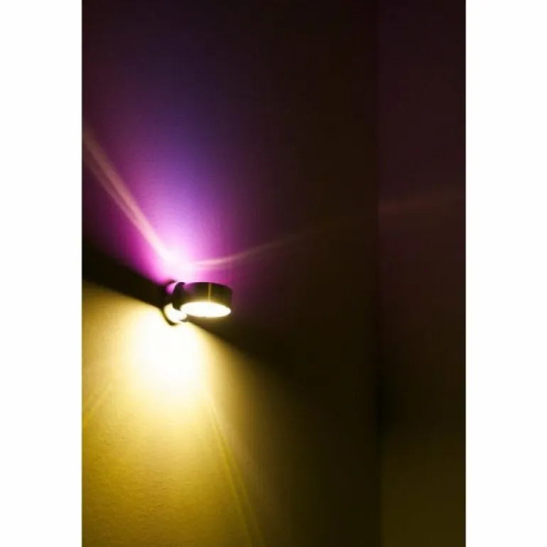 Applique murale Top Light PukWall Chrome, 2 lumières