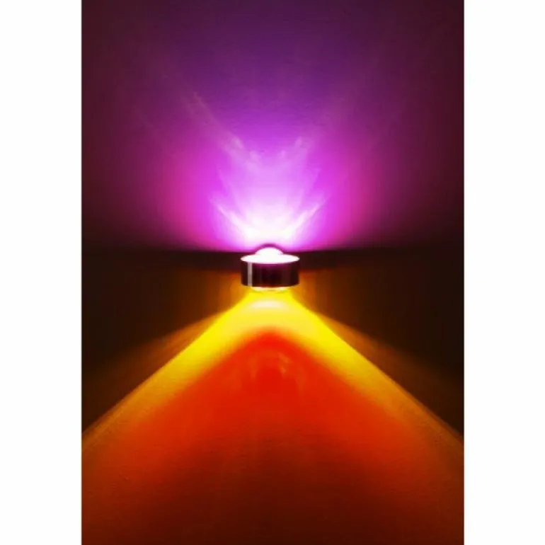 Applique murale Top Light PukMaxxWall LED Chrome, 2 lumières