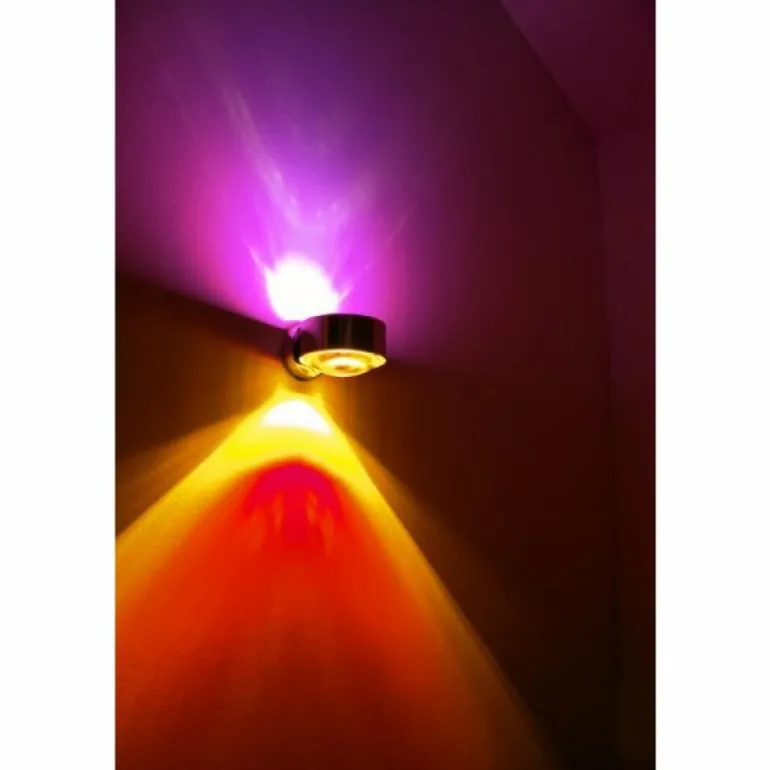 Applique murale Top Light PukMaxxWall LED Chrome, 2 lumières