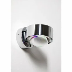 Applique murale Top-Light PukWall LED Chrome, 2 lumières