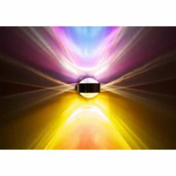 Applique murale Top-Light PukWall LED Chrome, 2 lumières