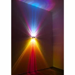 Applique murale Top-Light PukWall LED Chrome, 2 lumières