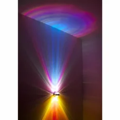 Applique murale Top-Light PukWall LED Chrome, 2 lumières