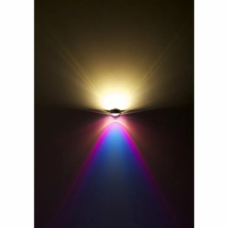 Applique murale TopLight PukWall Chrome, 1 lumière