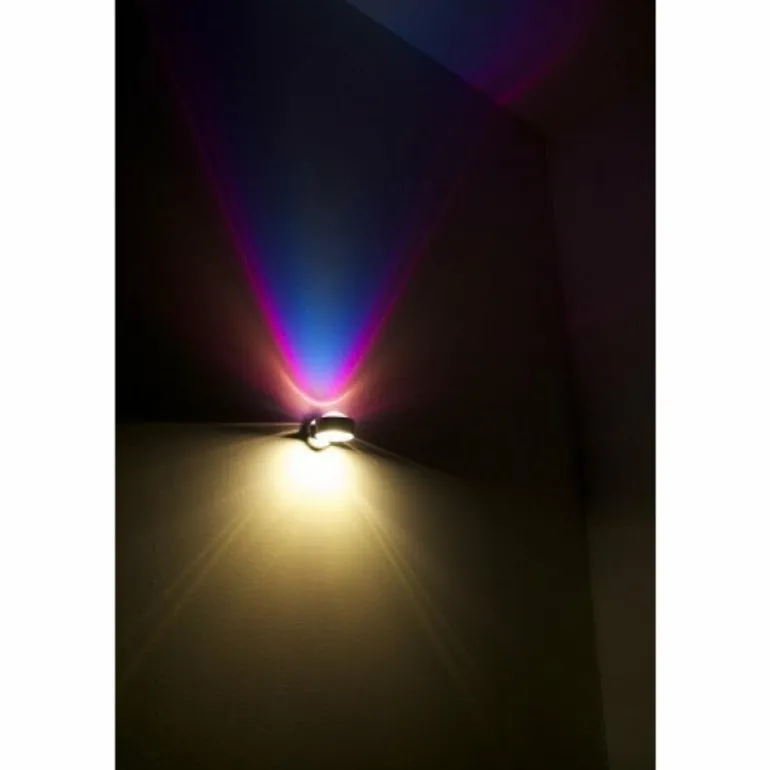 Applique murale TopLight PukWall Chrome, 1 lumière