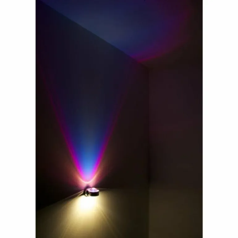 Applique murale TopLight PukWall Chrome, 1 lumière