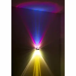 Applique murale Top-Light PukWall LED Noir, 2 lumières