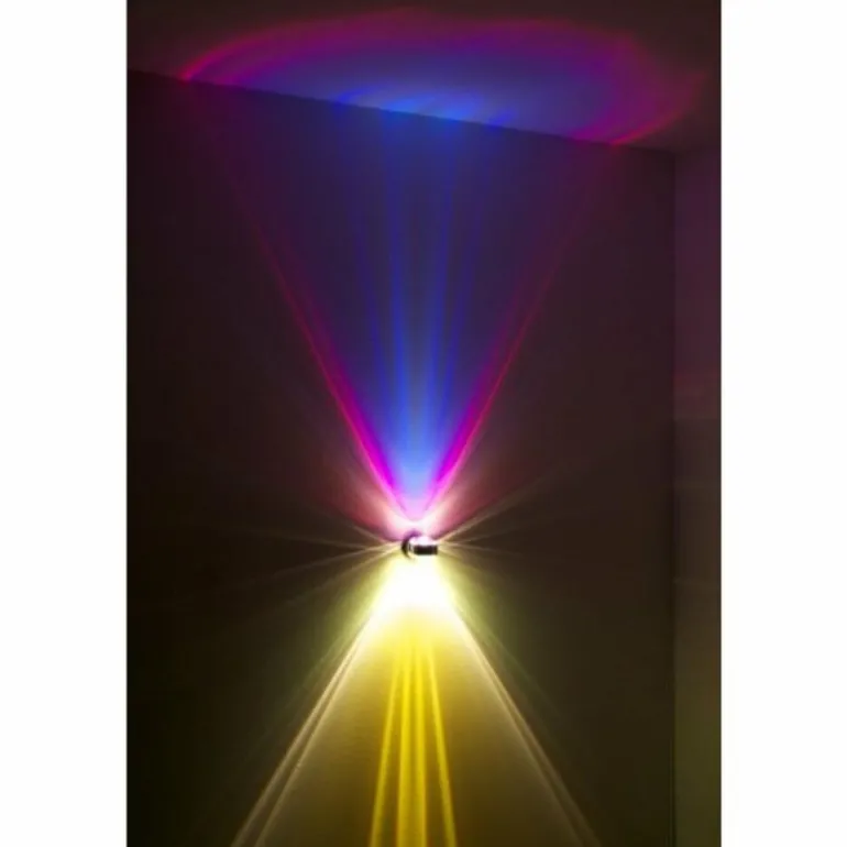 Applique murale Top-Light PukWall LED Noir, 2 lumières