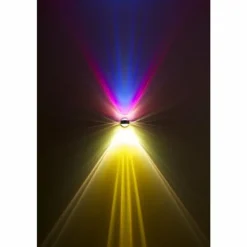 Applique murale Top-Light PukWall LED Noir, 2 lumières