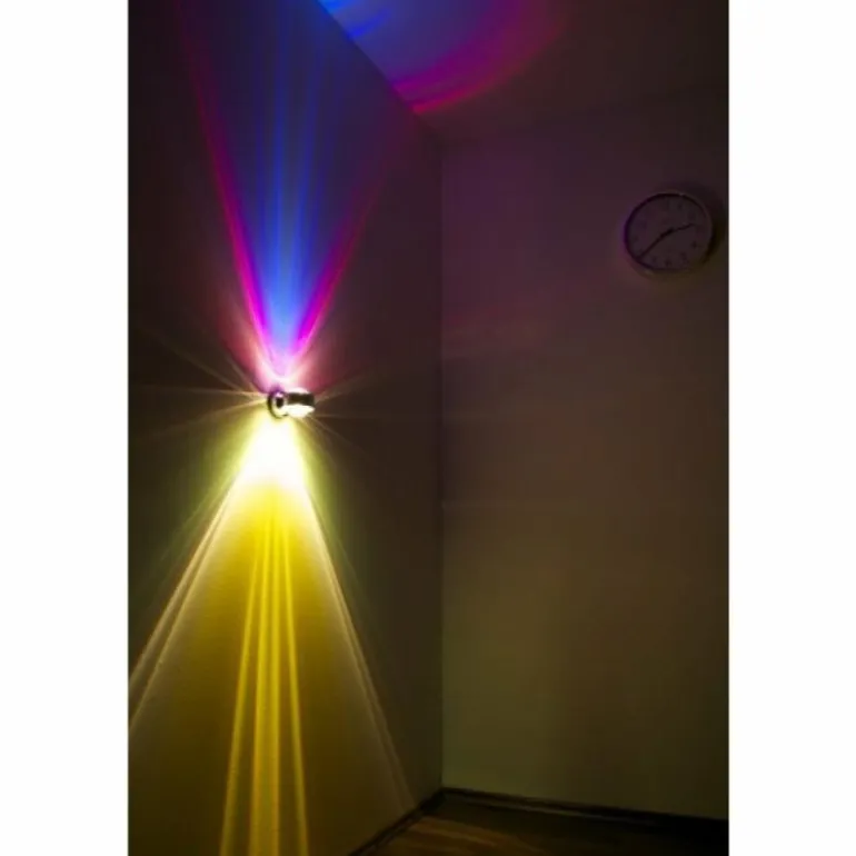 Applique murale Top-Light PukWall LED Noir, 2 lumières