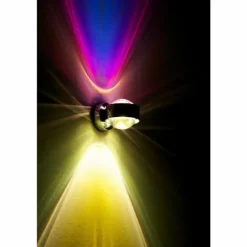 Applique murale Top-Light PukWall LED Noir, 2 lumières