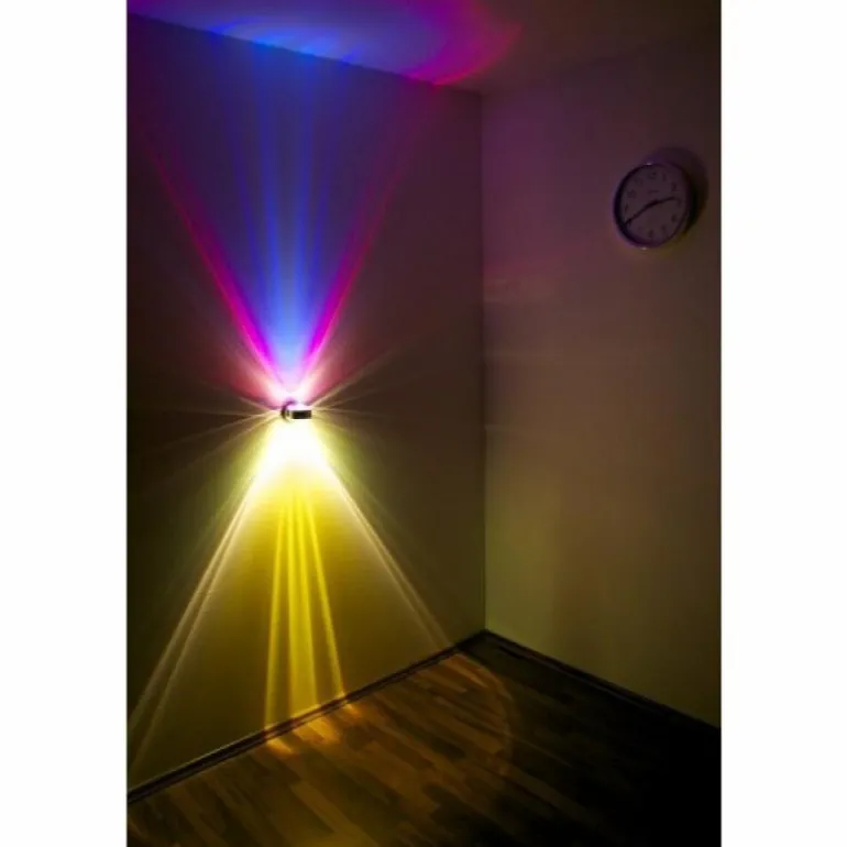 Applique murale Top-Light PukWall LED Noir, 2 lumières