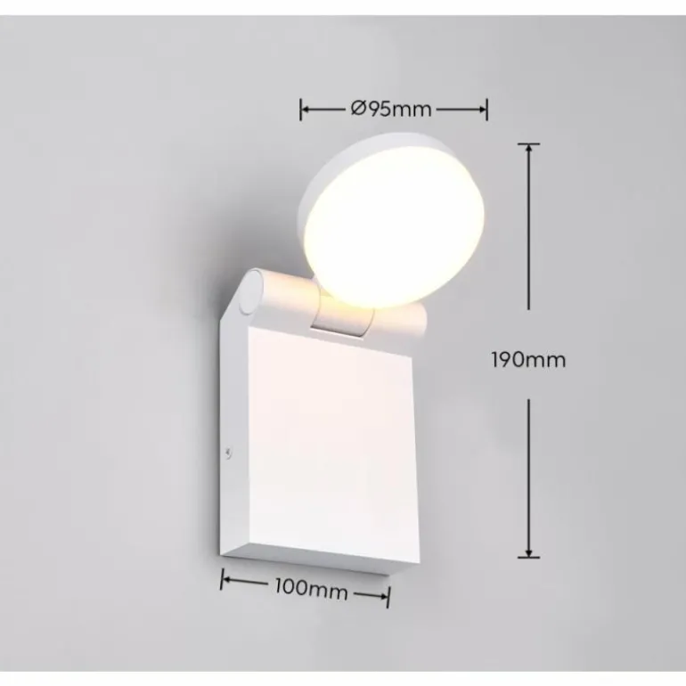 Applique murale Trio ADOUR LED Blanc, 1 lumière