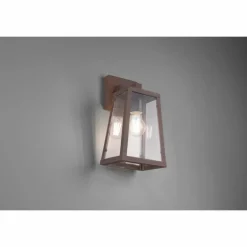 Applique murale Trio Arkansas Rouille, 1 lumière