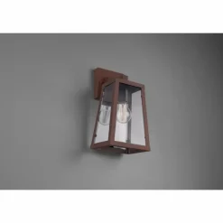 Applique murale Trio Arkansas Rouille, 1 lumière