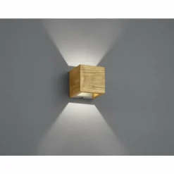 Applique murale Trio Brad LED Bois clair, 1 lumière