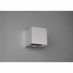 Applique murale Trio Figo LED Aluminium, 1 lumière, Télécommandes, Changeur de couleurs