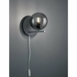Applique murale Trio Leuchten PURE Anthracite, 1 lumière