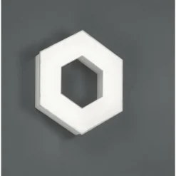 Applique murale Trio Leuchten SOLITAIR LED Blanc, 1 lumière, Changeur de couleurs