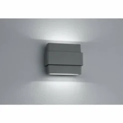 Applique murale Trio PADMA LED Anthracite, 2 lumières