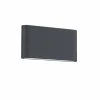 Applique murale Trio THAMES II LED Anthracite, 2 lumières
