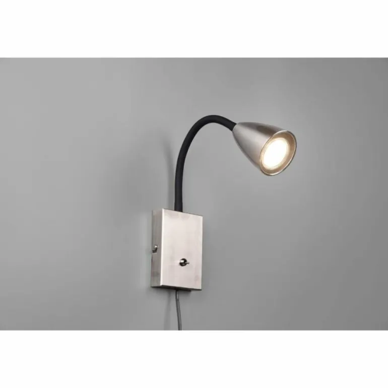 Applique murale Trio Wanda Nickel mat, 1 lumière