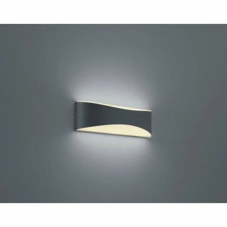 Applique murale Trio-Leuchten Konda LED Anthracite, 1 lumière