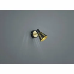 Applique murale Trio-Leuchten Houston Noir, 1 lumière